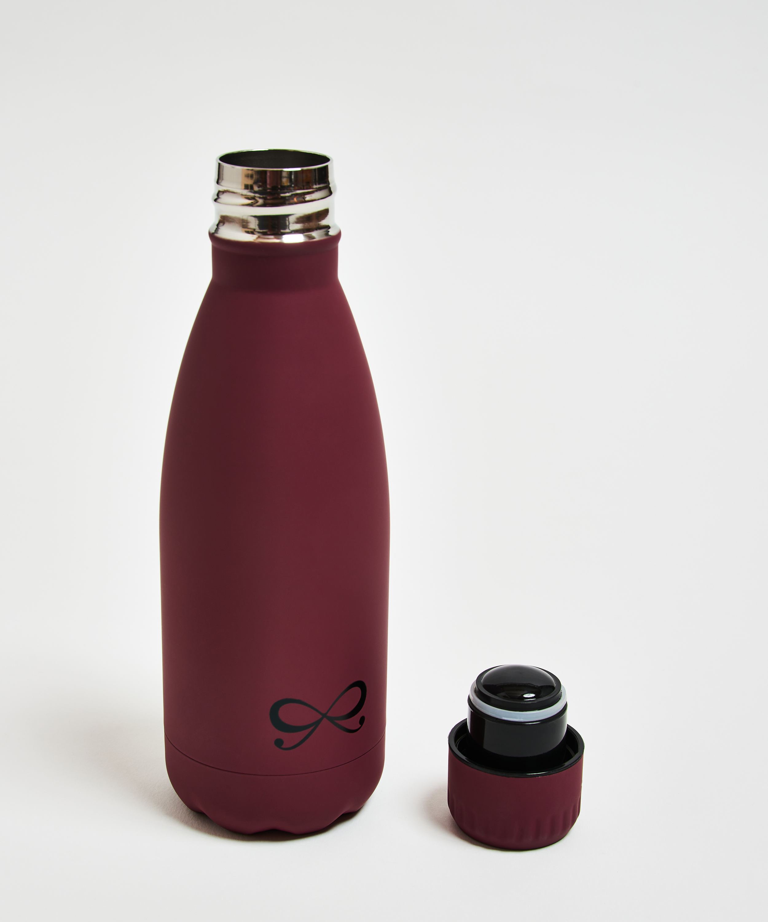 Bouteille thermos, Violet, main