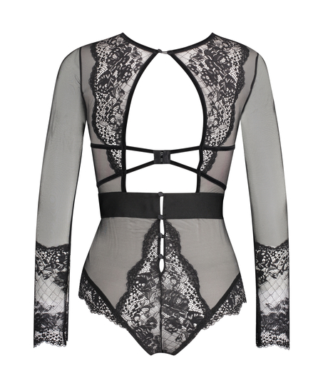 Body &agrave; armatures Priscilla Rebecca Mir, Noir