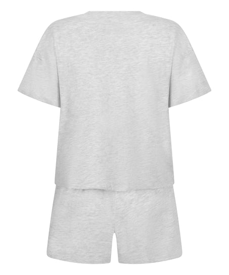 Pyjama en Coton, Gris