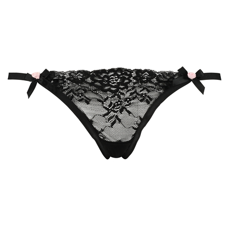 Thong Cleo tanga, Schwarz