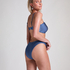 Bikini Slip mit hohem Beinausschnitt Sardinia, Blau