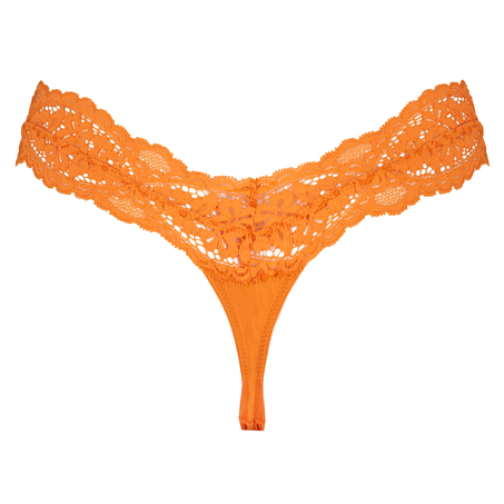 Extra tiefsitzender String Rose, Orange