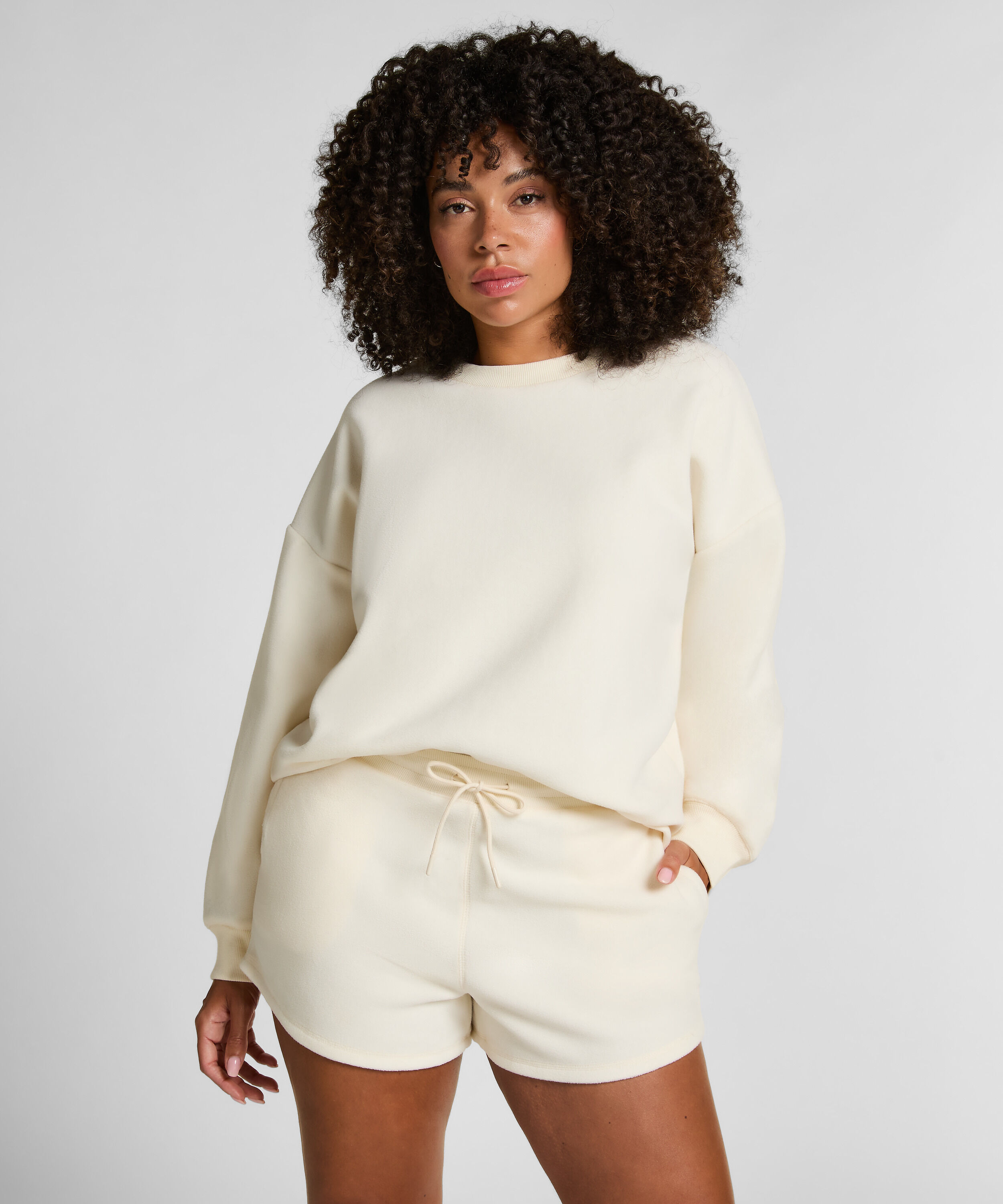 Sportliche Shorts Fleece