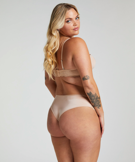 Soutien-gorge à armatures préformé sans bretelles Angie, Beige