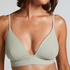 Triangel Bralette Smooth, Grün