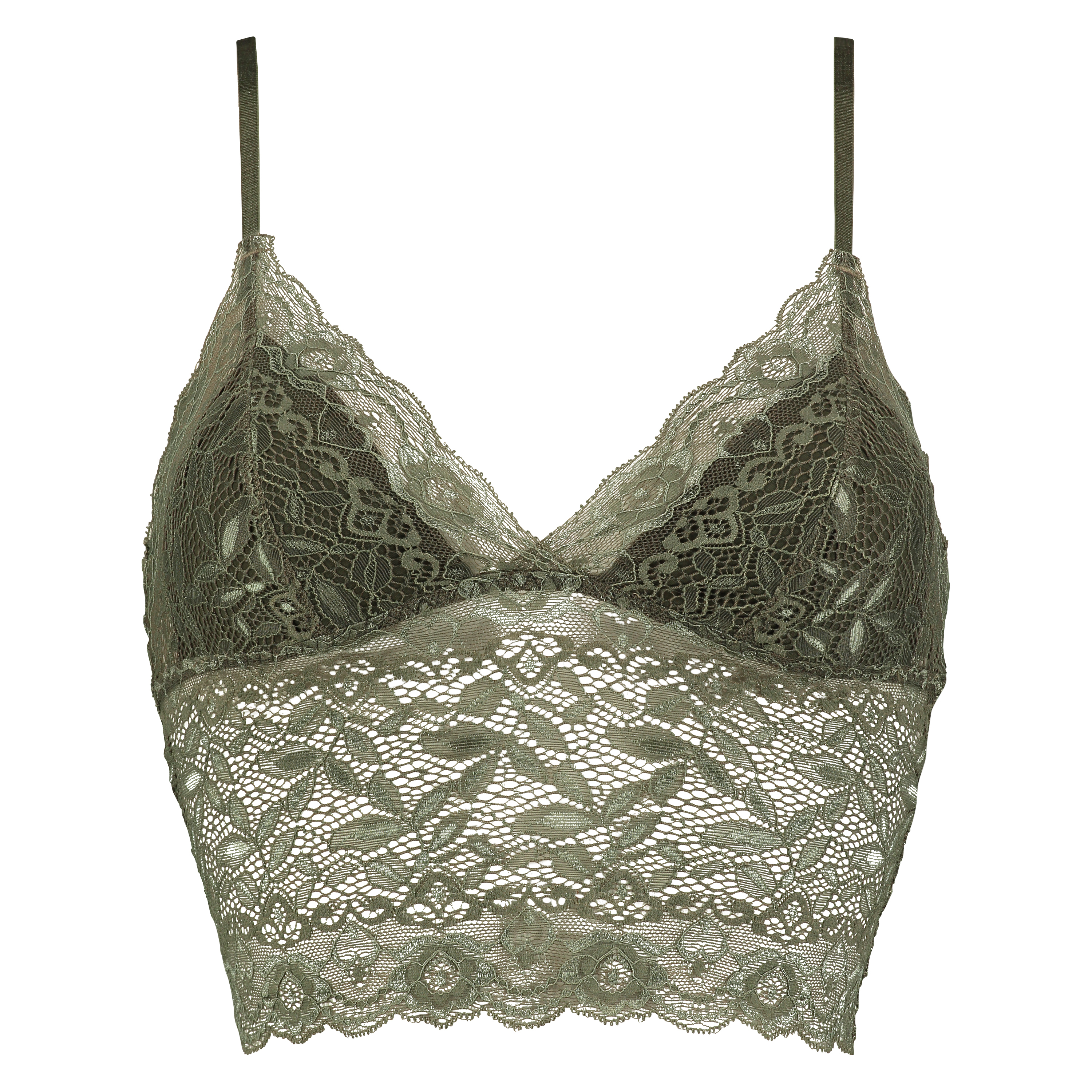 Bralette longline Fancy, Gr&uuml;n, main