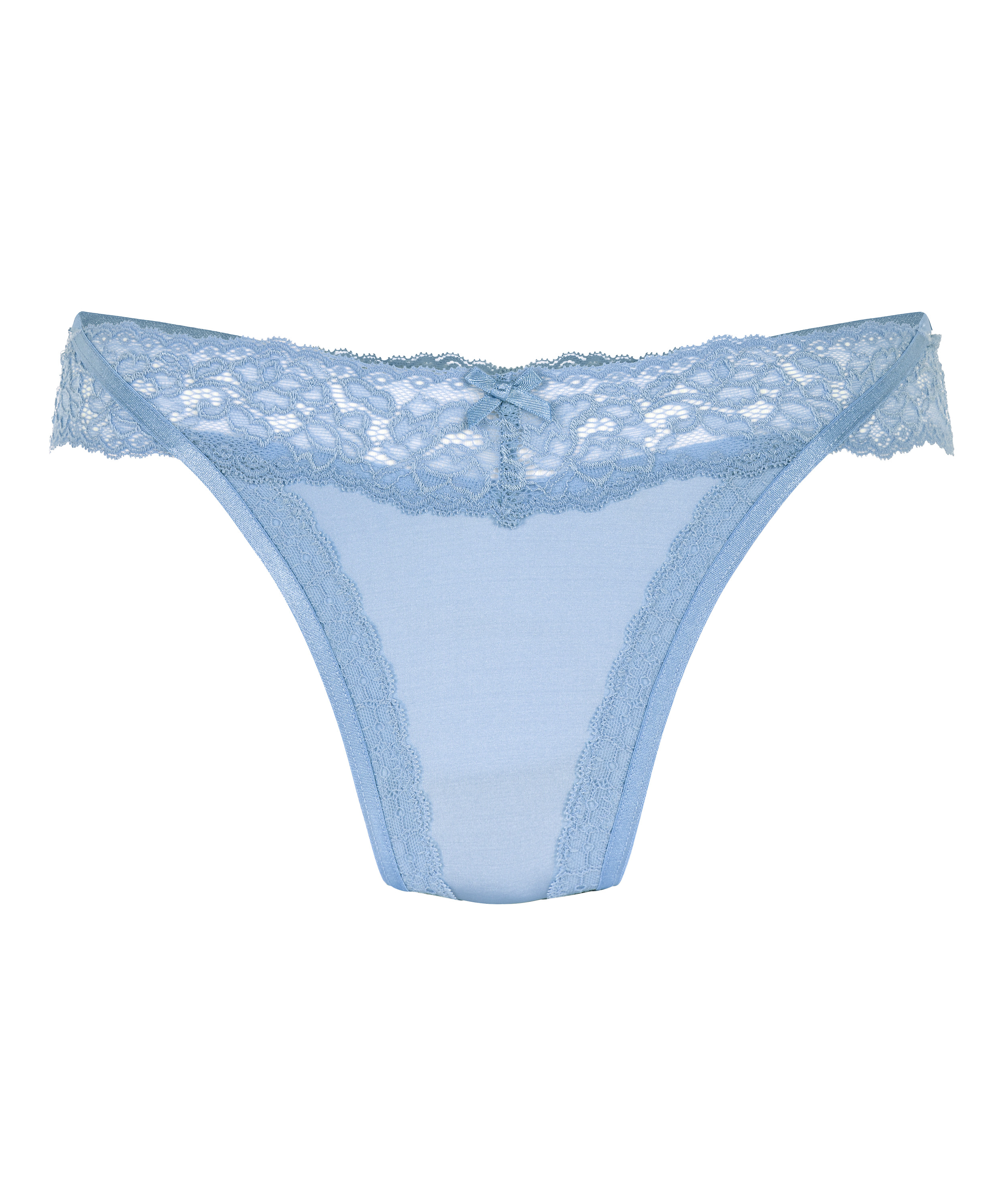 Extra niedriger V-String Elliena, Blau, main