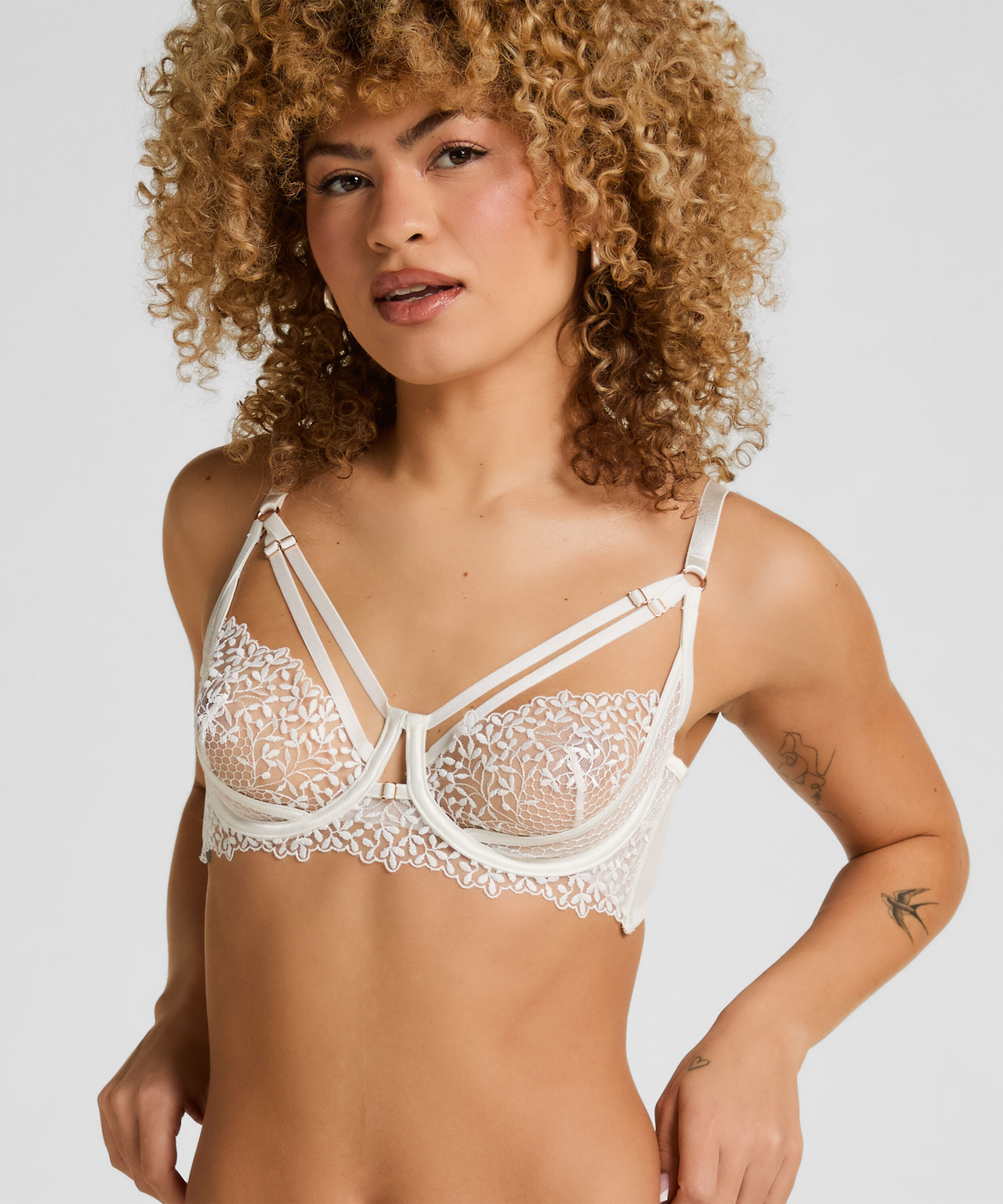 Soutien-Gorge Longline Kristina Armaturé Sans Rembourrage