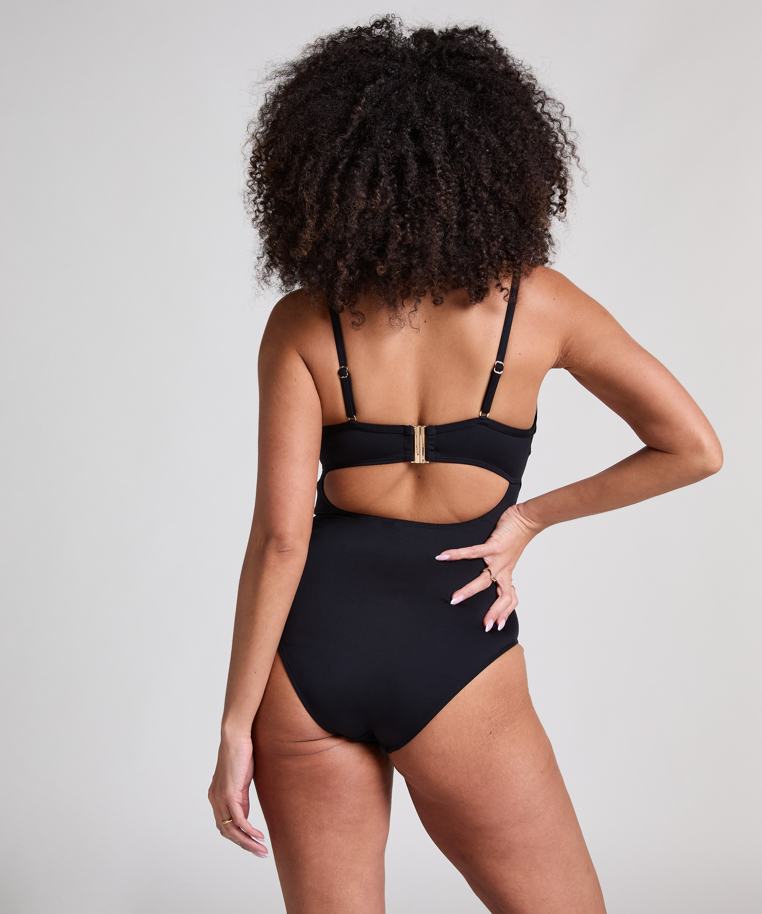 Maillot de bain Neoprene, Noir, main