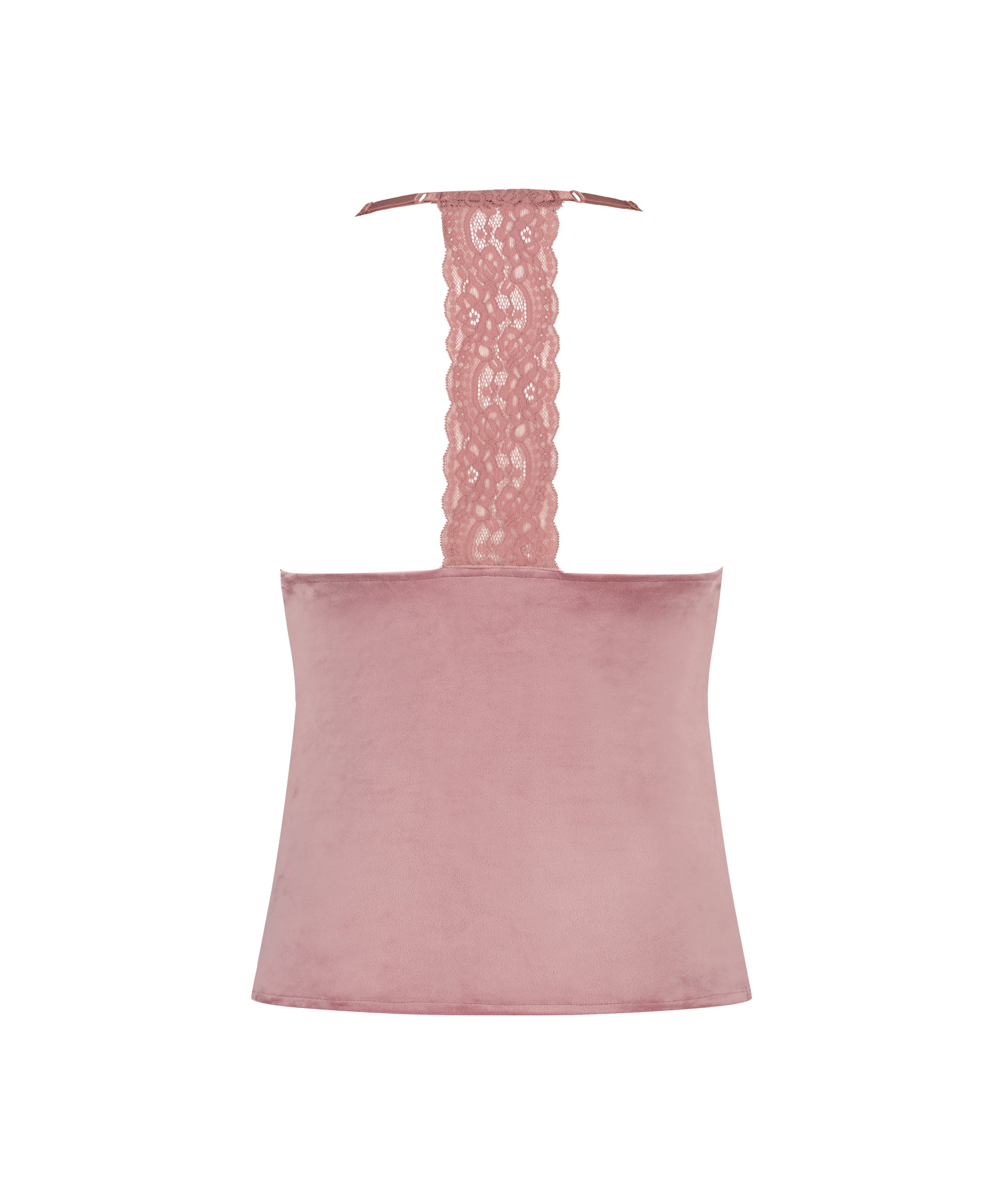 Cami Velours Lace, Rose, main
