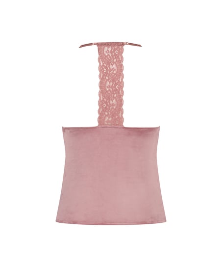 Cami Velours Lace, Rose