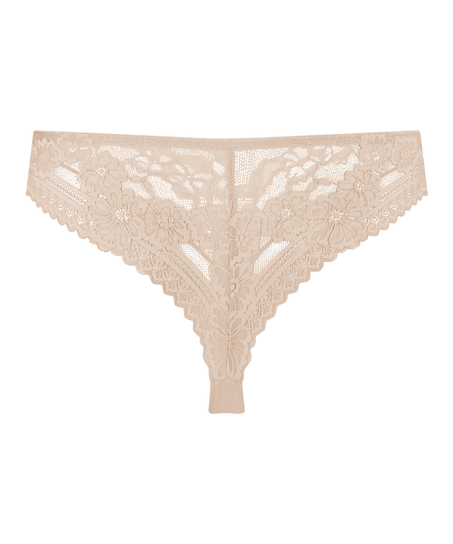 Slip brésilien Maggie, marron