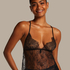 Cami Lace Delphine, Schwarz