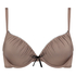 Soutien-gorge &agrave; armatures pr&eacute;form&eacute; push-up Giselle, Marron