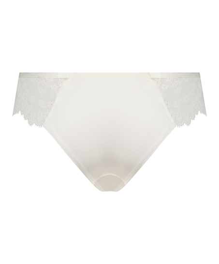 Slip br&eacute;silien Daisy, Blanc