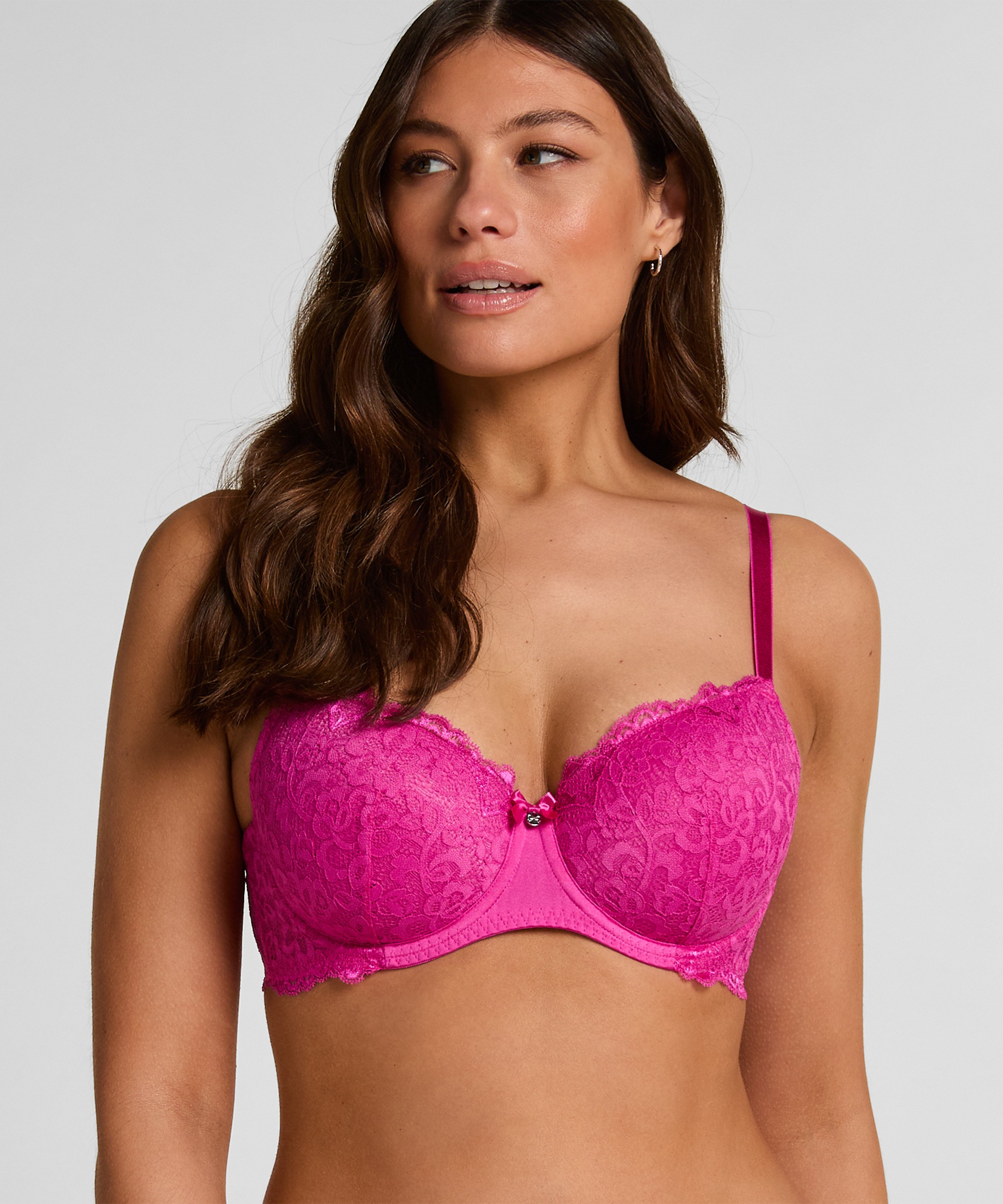 Soutien-gorge &agrave; armatures pr&eacute;form&eacute; Marine, Rose, main