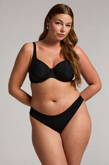 Image of Hunkemöller Brazilian Mesh Schwarz