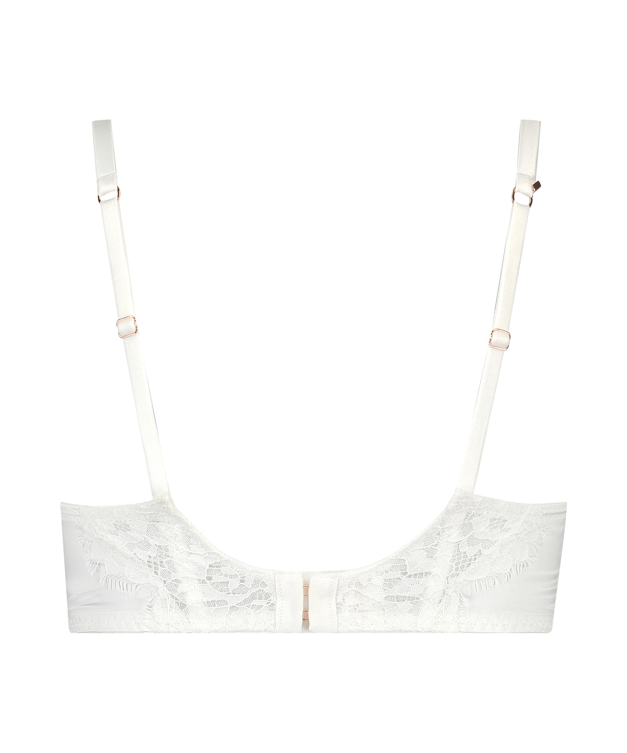 Soutien-gorge rembourré à armatures Hannako, Blanc, main
