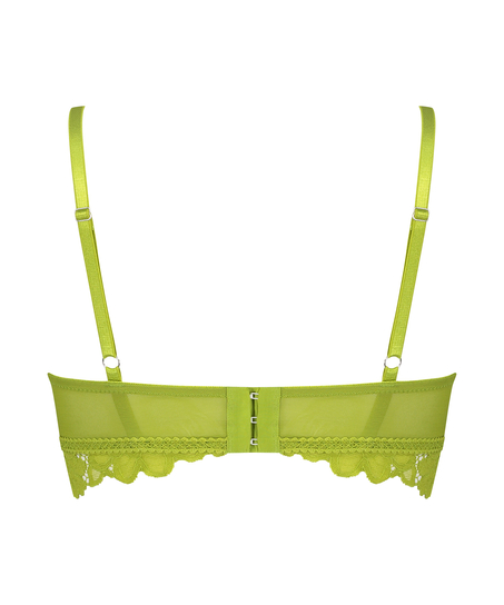 Soutien-gorge pr&eacute;form&eacute; sans armatures longline Shiloh, Vert