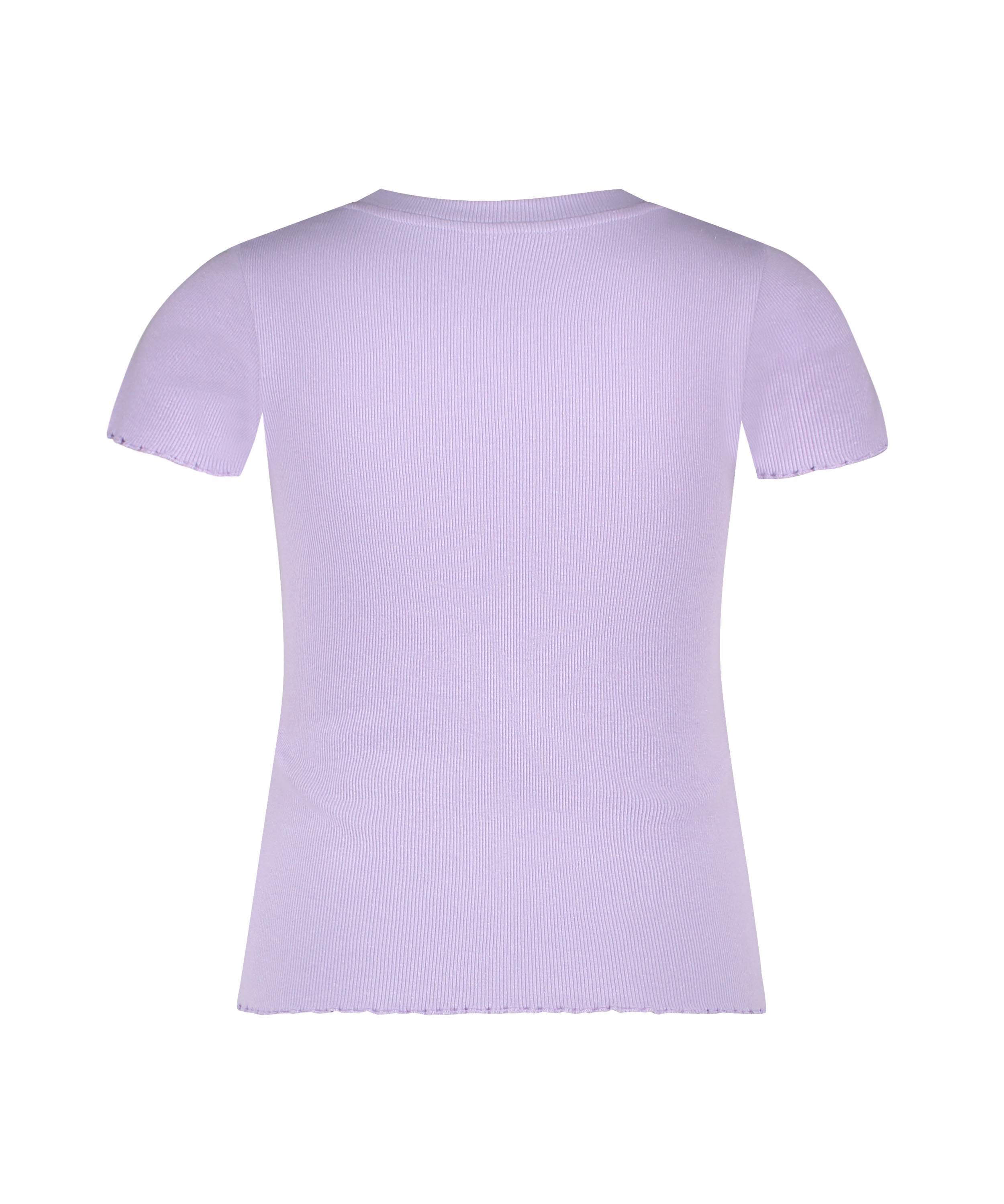 Chemise &agrave; manches courtes en coton, Violet, main