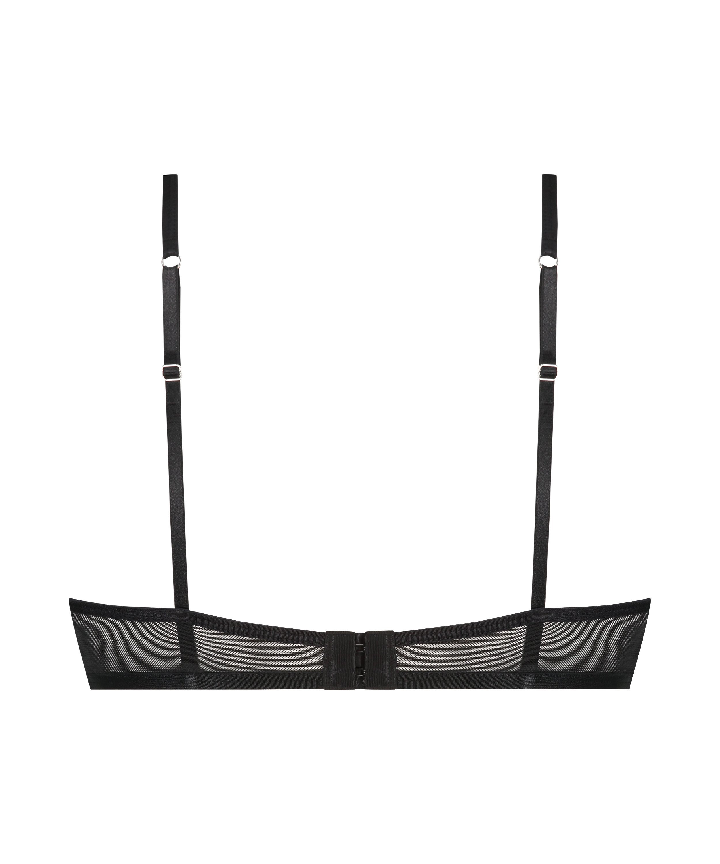 Unwattierter Bügel-BH Pippa, Schwarz, main