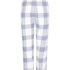 Tall Pyjamahose aus Flanell, Blau
