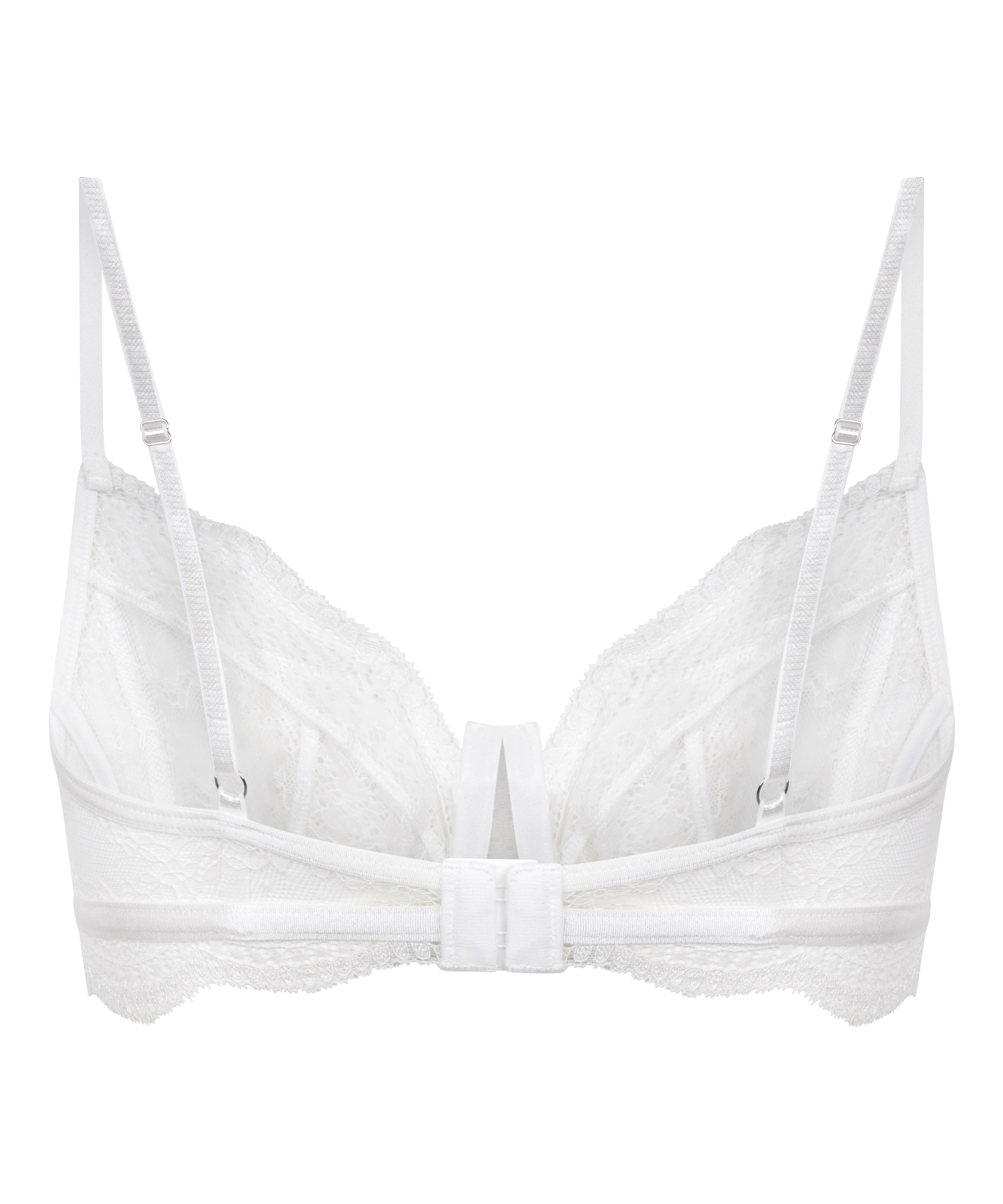 Soutien-gorge non-rembourr&eacute; &agrave; armatures Isabelle, Blanc, main