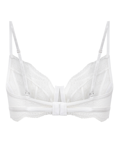 Soutien-gorge non-rembourr&eacute; &agrave; armatures Isabelle, Blanc