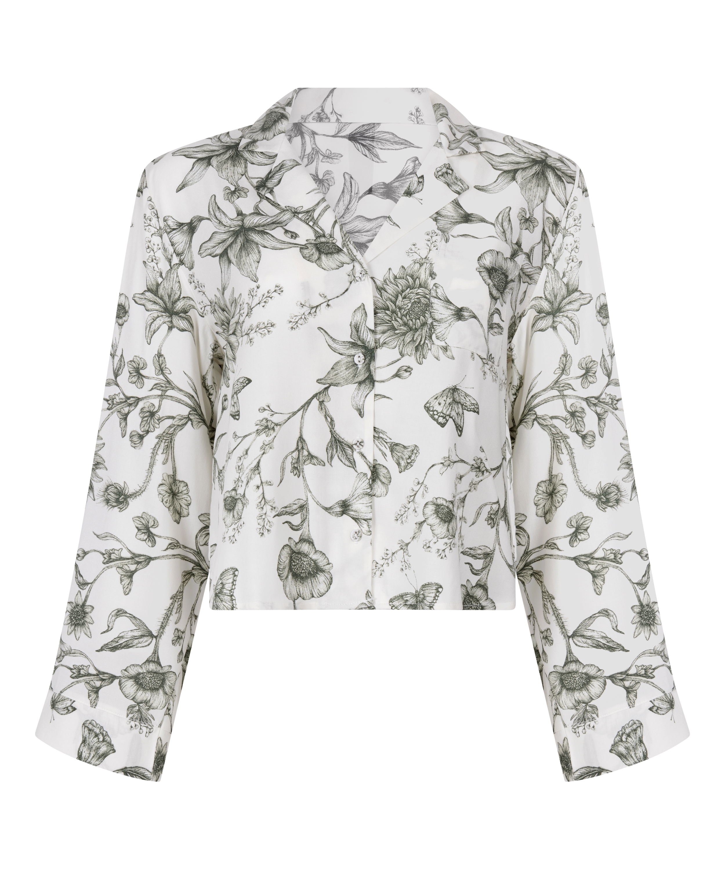 Pyjama-Top Storylover, Weiß, main