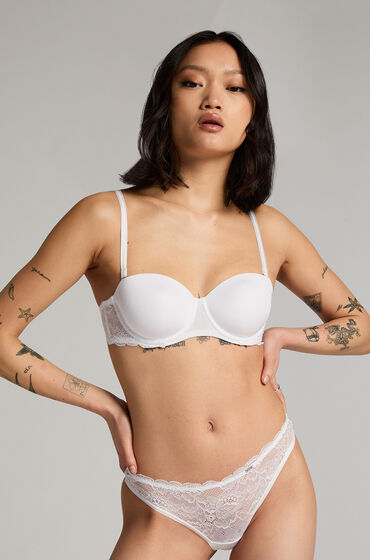 Image of Hunkemöller Vorgeformter Bügel-BH Angie, strapless Weiß