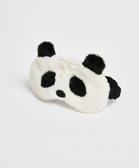 Schlafmaske Cute Panda, Wei&szlig;