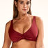 Anneau non ajust&eacute; haut de bikini Sunset Dreams, Rouge