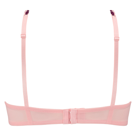 Padded underwired bra Jenna, Rose