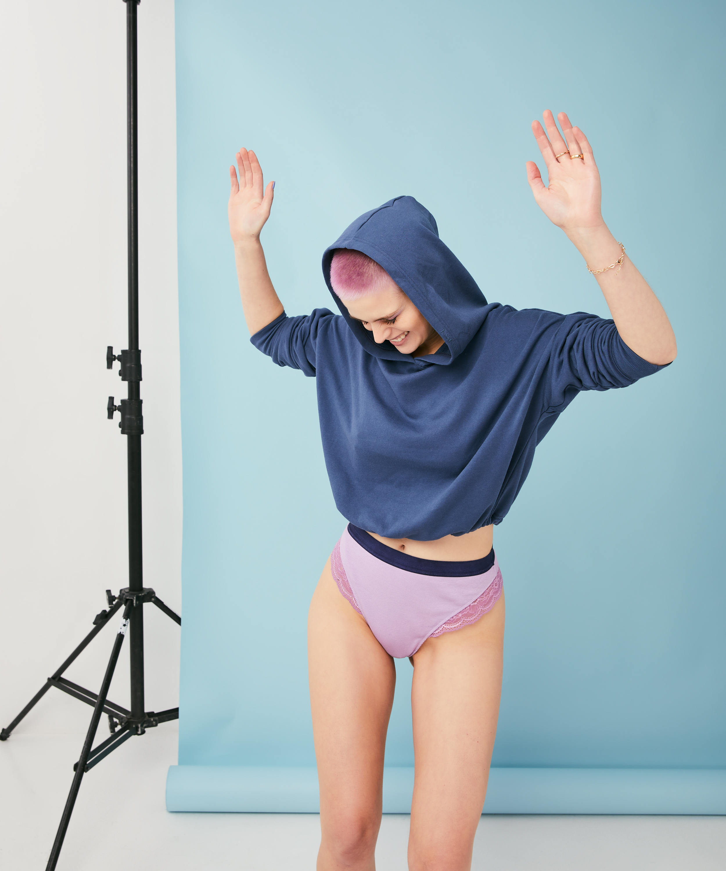 String &eacute;chancr&eacute; Glo Up, Bleu, main