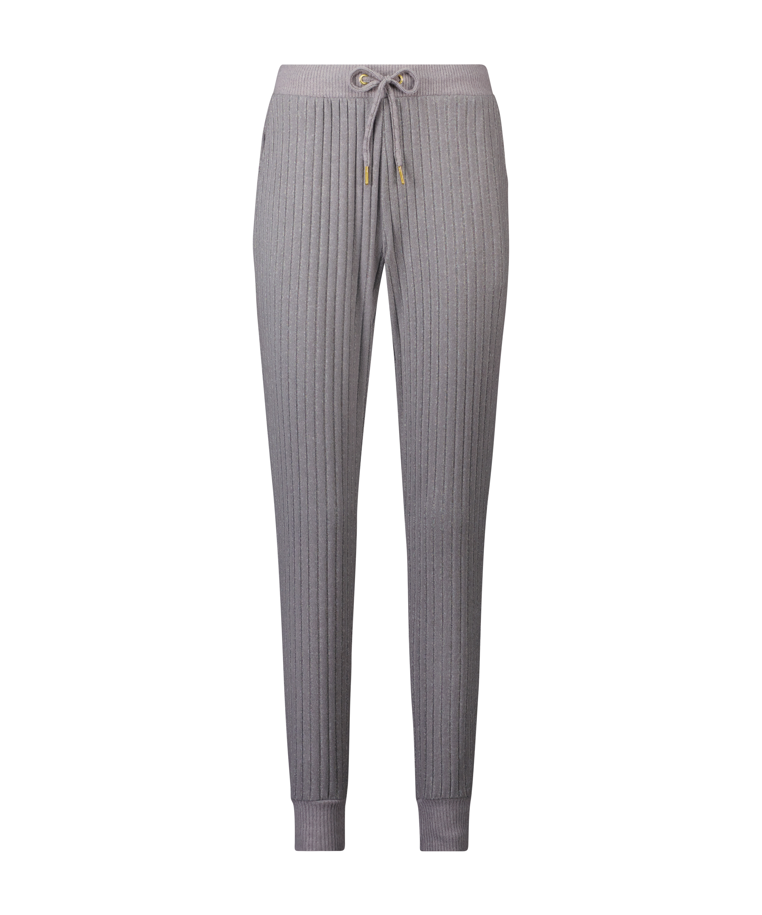 Petite Pantalon de pyjama Brushed Rib, Gris, main