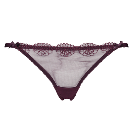 String Embroidered, Violet