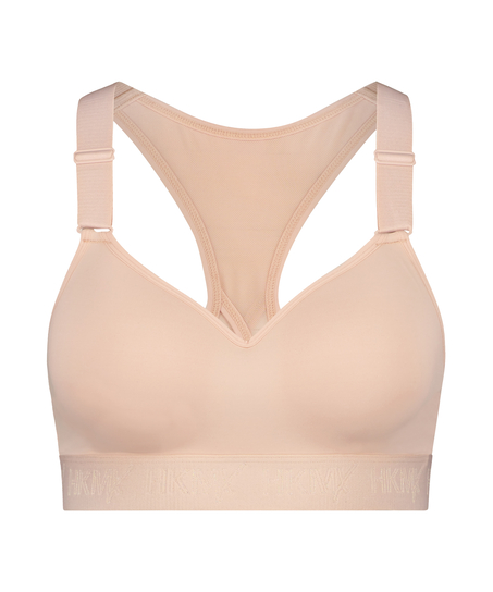 HKMX Soutien-gorge de sport The All Star Maintien niveau 2, Rose