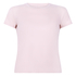 Pyjamatop Rib Crew Neck, Rose