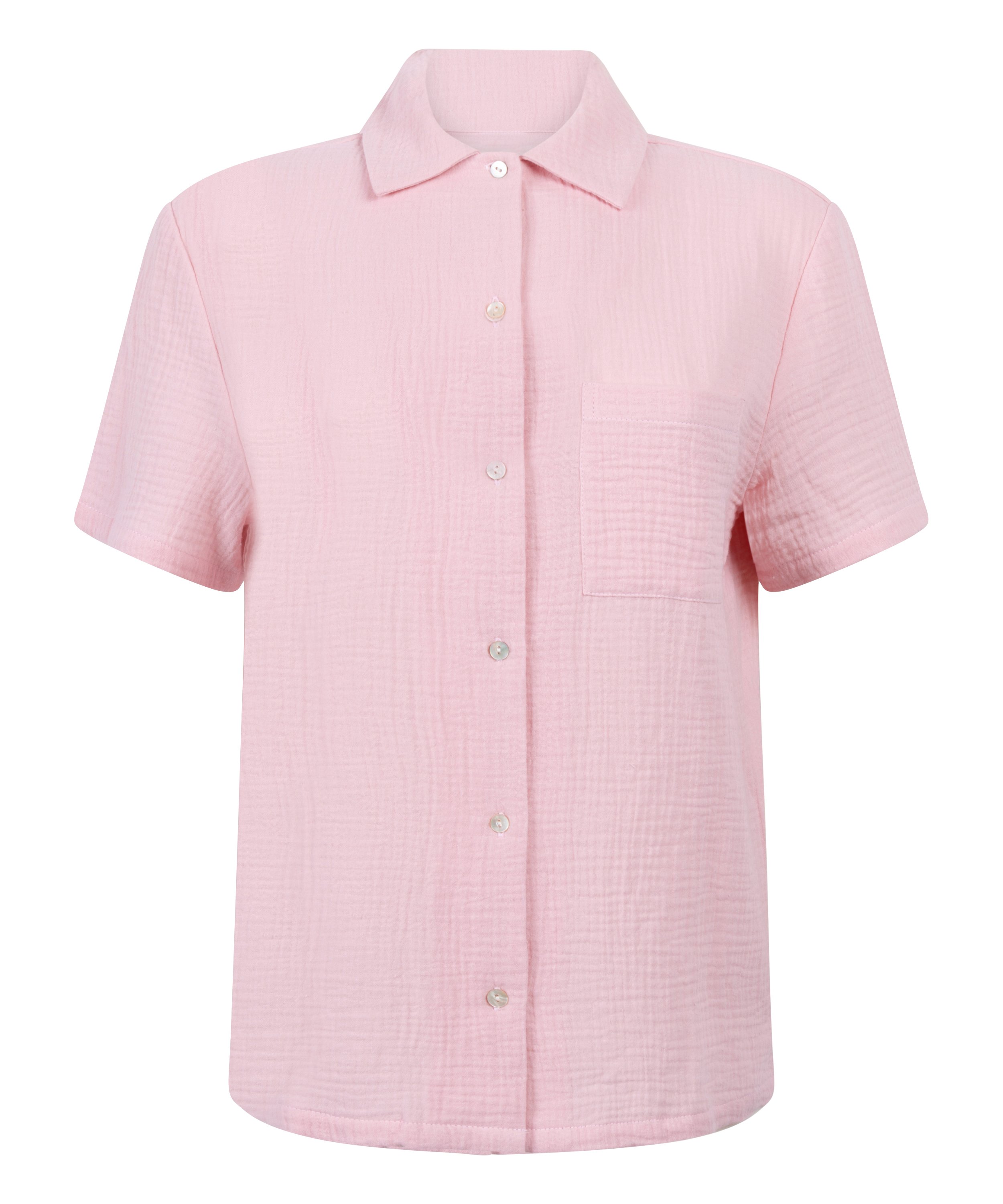 Veste en mousseline, Rose, main