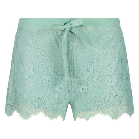 Shorts Lace, Blau