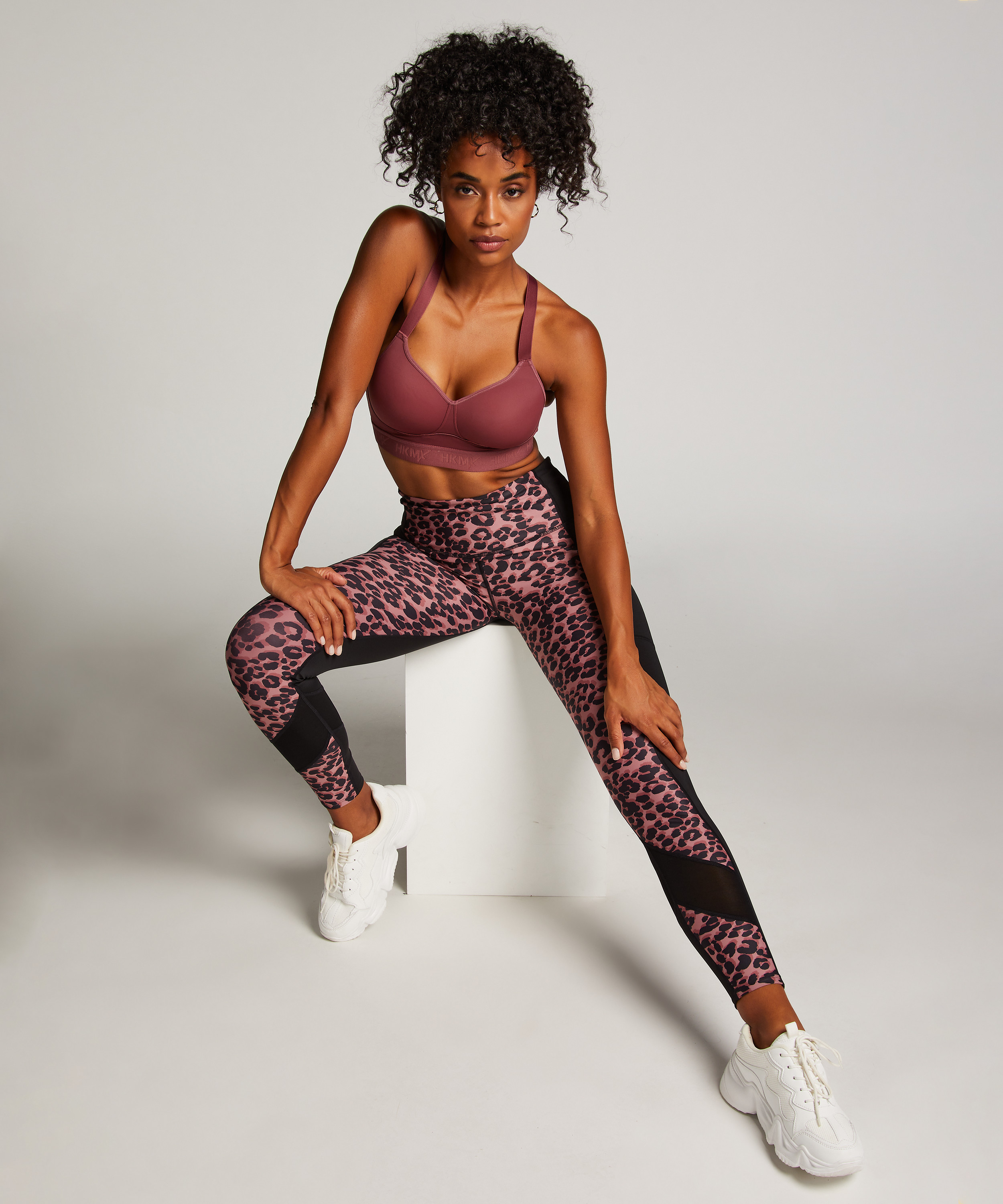 HKMX Oh My Squat High Waisted Legging, Rose, main
