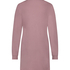 Langärmeliges Jersey-Hemdkleid Essential, Rose