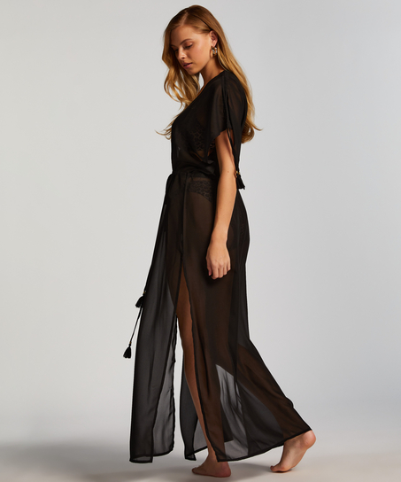 Sheer Kimono, Schwarz