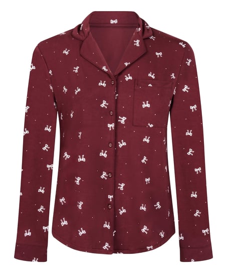 Veste à manches longues en jersey Essential, Violet