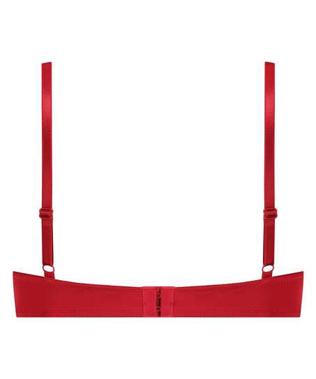 Soutien-gorge à armatures préformé Plunge, Rouge