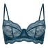 Soutien-gorge non-rembourr&eacute; &agrave; armatures Isabelle, Bleu