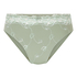 Slip taille haute Diva, Vert