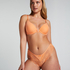Brazilian-Slip mit hohem Beinausschnitt Dora, Orange