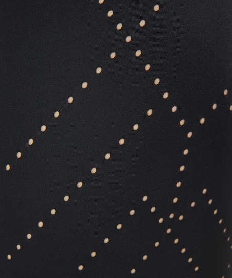 HKMX Sportlegging Naira mit hoher Taille, Schwarz