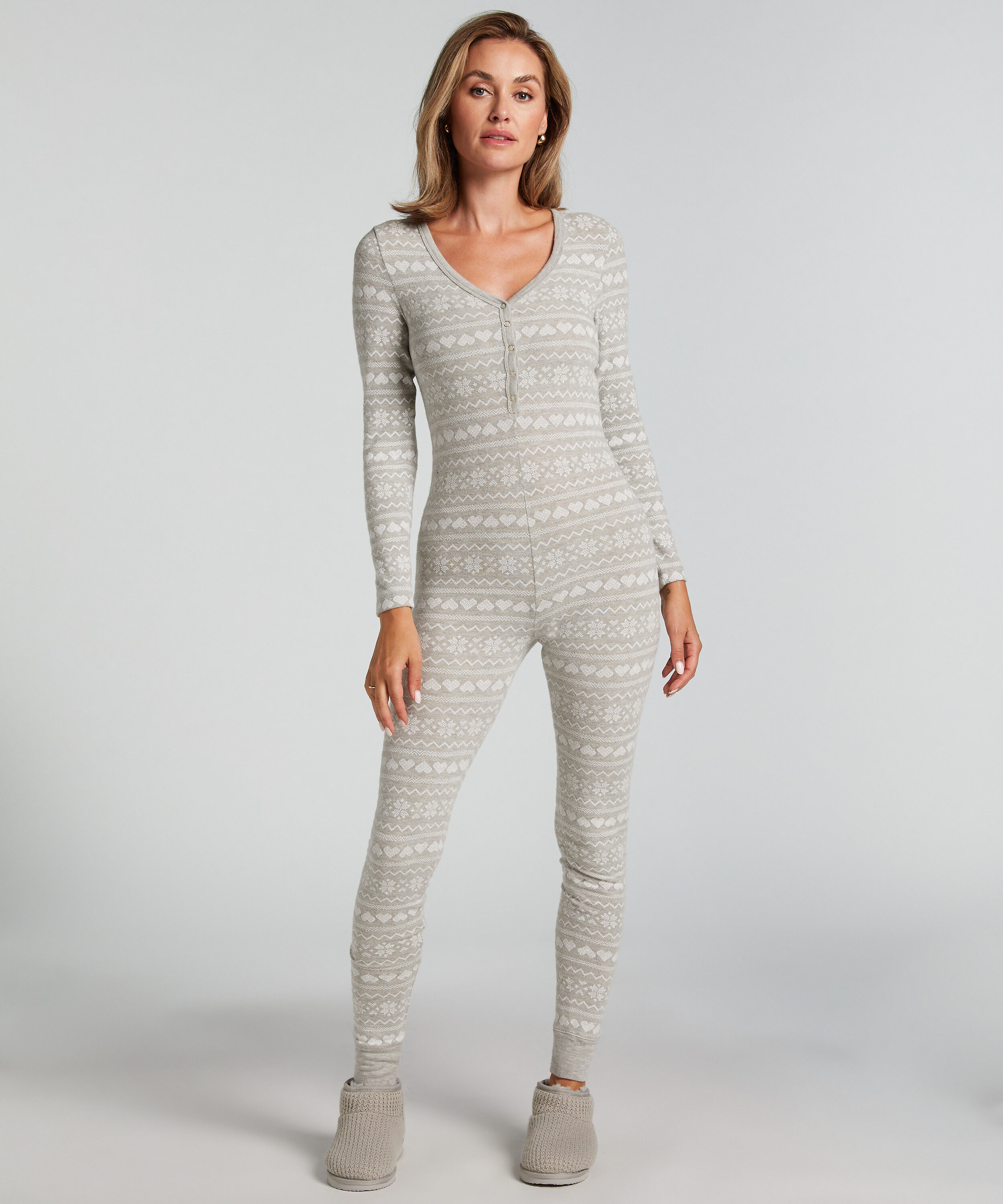 Onesie, Grau